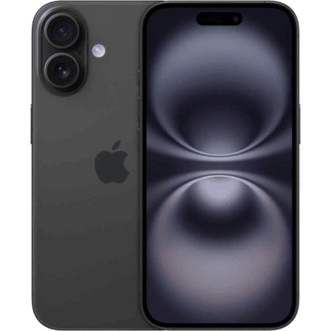 1 Apple iPhone 16 (128GB) – Black